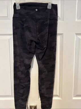 lululemon athletica Black Camo High-Rise Leggings